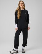 4F Pantaloni cu crac larg cu modal pentru femei - negri XL