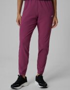 4F Pantaloni de alergare cu uscare rapidă pentru femei - burgundy XL