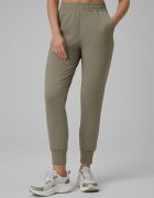 4F Pantaloni de antrenament cu uscare rapidă pentru femei - verde măsliniu XXL