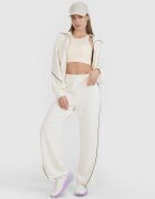 4F Pantaloni de molton cu modal pentru femei | Anna Lewandowska - albi L