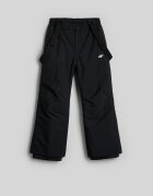 4F Pantaloni de schi cu membrană 10000 pentru băieți - negri 128