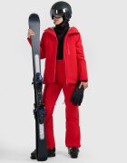 4F Pantaloni de schi membrana 15000 pentru femei - roșii L