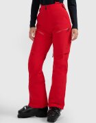 4F Pantaloni de schi membrana 15000 pentru femei - roșii L