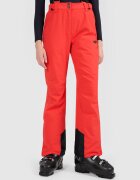 4F Pantaloni de schi membrana 5000 pentru femei - roșii XL
