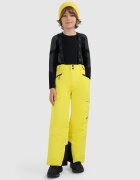 4F Pantaloni de schi membrana 8000 pentru băieți - galbeni 122