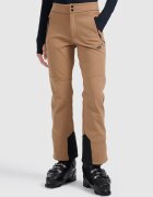 4F Pantaloni de schi softshell membrana 10000 pentru femei - maro XL