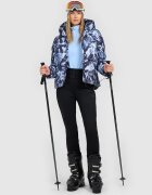 4F Pantaloni de schi softshell membrana 5000 pentru femei - negri M