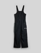 4F Pantaloni de snowboard cu bretele și membrană 15000 pentru bărbați - negri M