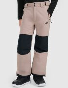 4F Pantaloni de snowboard membrana 10000 pentru băieți - maro 134
