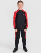 4F Pantaloni de sport pentru copii JUNIOR x Robert Lewandowski - negri 134/140 (8-10 ani)