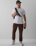 4F Pantaloni de trening cargo pentru bărbați - maro L