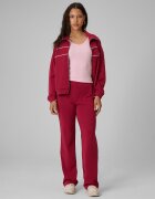 4F Pantaloni de trening cu crac drept cu modal femei - burgundy S