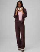 4F Pantaloni de trening cu crac evazat pentru femei - maro M