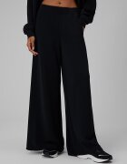 4F Pantaloni de trening cu crac larg cu modal pentru femei - negri L