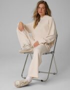 4F Pantaloni de trening cu crac larg pentru femei - crem XL