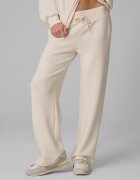 4F Pantaloni de trening cu crac larg pentru femei - crem XL