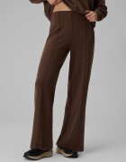 4F Pantaloni de trening cu crac larg pentru femei - maro S