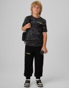 4F Pantaloni de trening jogger băieți - negri 122