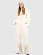 4F Pantaloni din polar de trening pentru femei - albi M