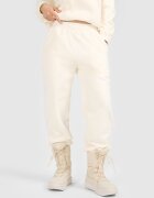 4F Pantaloni din polar de trening pentru femei - albi M