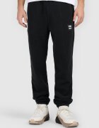 4F Pantaloni din polar pentru bărbați - negri XL