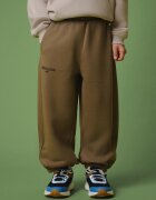 4F Pantaloni jogger de trening pentru băieți - maro 122/128 (6-8 ani)