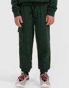 4F Pantaloni jogger de trening pentru băieți - verzi 122