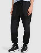 4F Pantaloni jogger din fleece pentru bărbați - negri S