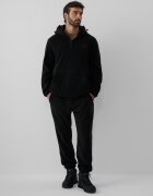 4F Pantaloni polar jogger pentru bărbați - negri S