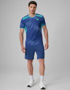 4F Pantaloni scurți de fotbal cu uscare rapidă pentru bărbați - denim XL