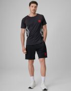 4F Pantaloni scurți de fotbal cu uscare rapidă pentru bărbați - negri S