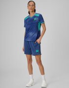 4F Pantaloni scurți de fotbal cu uscare rapidă pentru femei - denim M