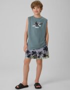 4F Pantaloni scurți de plajă boardshort pentru băieți - 122/128 (6-8 ani)