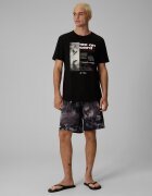 4F Pantaloni scurți de plajă tip boardshorts cu protecție UPF50+ pentru bărbați - negri M