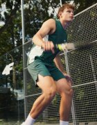 4F Pantaloni scurți de tenis cu uscare rapidă pentru bărbați - verzi M