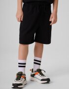 4F Pantaloni scurți de trening pentru băieți - negri 140