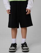 4F Pantaloni scurți de trening pentru băieți - negri 134/140 (8-10 ani)