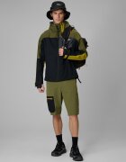 4F Pantaloni scurți trekking cu uscare rapidă bărbați - kaki 3XL