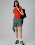 4F Pantaloni scurți trekking cu uscare rapidă pentru femei - kaki XS