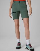 4F Pantaloni scurți trekking cu uscare rapidă pentru femei - kaki XS