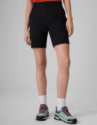 4F Pantaloni scurți trekking cu uscare rapidă pentru femei - negri XS