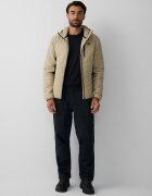 4F Pantaloni softshell cu membrană 8000 pentru bărbați - negri XL