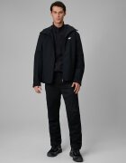 4F Pantaloni softshell membrană 5000 pentru bărbați - negri XL
