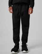 4F Pantaloni sport rapizi la uscare băieți - negri 122/128 (6-8 ani)