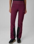 4F Pantaloni trekking cu membrană 8000 pentru femei - burgundy M