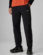 4F Pantaloni trekking cu uscare rapidă pentru bărbați - negre XL