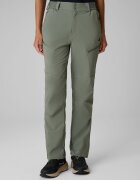 4F Pantaloni trekking cu uscare rapidă pentru femei - khaki XXL