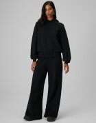 4F Pantaloni trening cu crac larg pentru femei - negri L