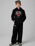 4F Pantaloni trening jogger băieți - negri 134/140 (8-10 ani)