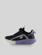 4F Pantofi sport 4EASE cu șiret rapid pentru fete - negri 35